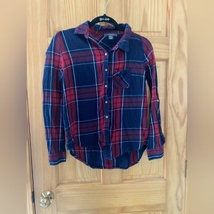 Blue and Red Flannel